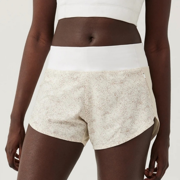 Jupe Short Outdoor Voices Hudson, Noir/gris, Taille XS, Déperlant, Sport